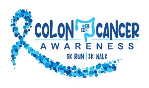 Colon Cancer Awareness 5k/3k Logo