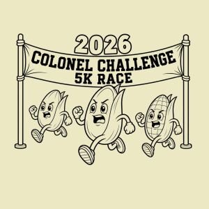 Colonel Challenge 5K Run Logo