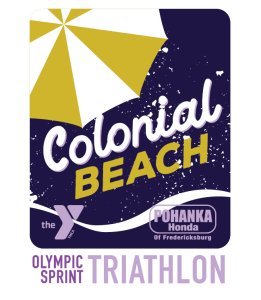 Colonial Beach Triathlon Logo