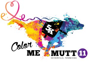 Color Me Mutt 5K & 1 Mile Color Walk/Run Logo