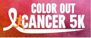 Color Out Cancer | Cancer Support Ministry 5K Color Run Logo