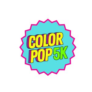 Color Pop 5k Fun Run Logo