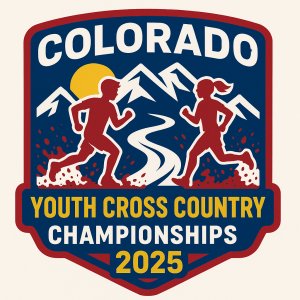 Colorado State Youth Cross Country Championships Logo