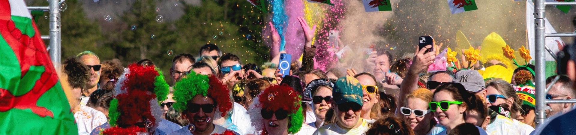 Colour Run Swansea Logo