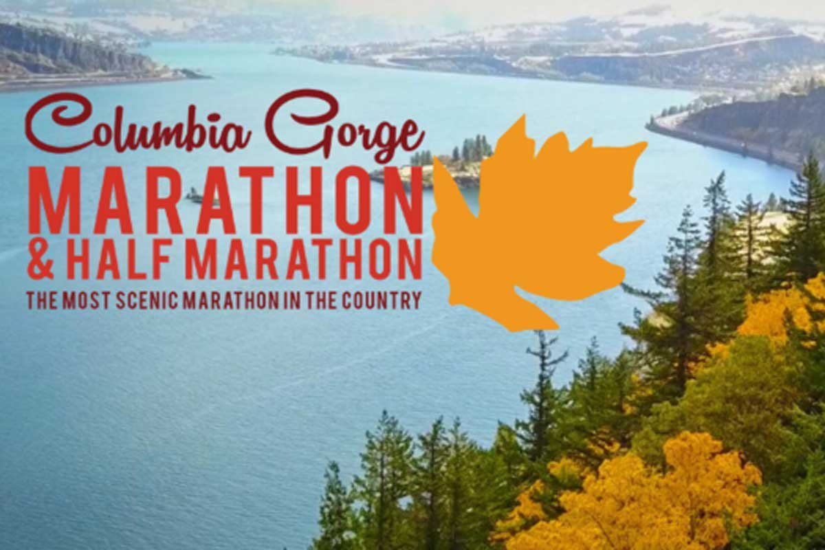 Columbia Gorge Marathon & Half Logo