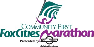 Community First Fox Cities Marathon presented by Miron Construction Logo