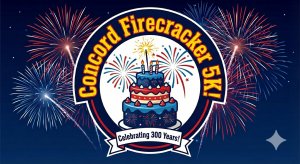 Concord Firecracker 5K 7/5 8am Logo