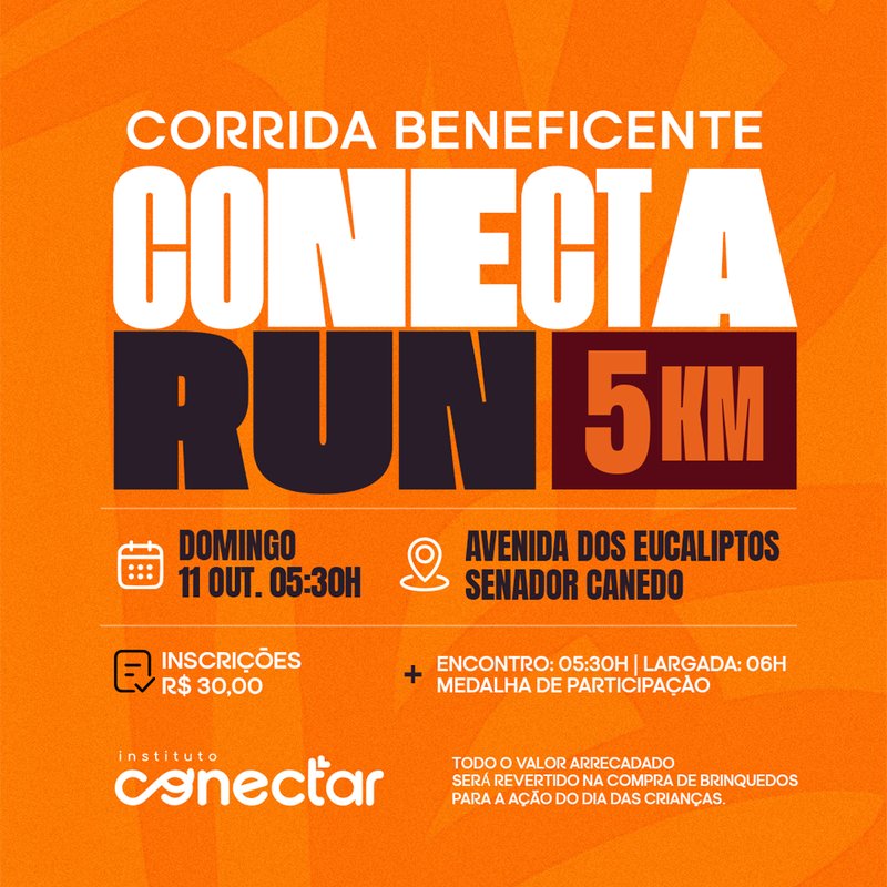 Conecta Run | Corrida Solidária