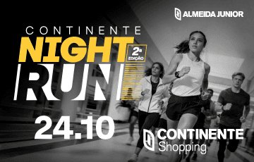 CONTINENTE NIGHT RUN 2026 Logo
