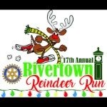Conway Rotary RiverTown Reindeer Run Logo