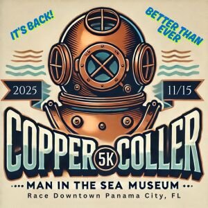 Copper Collar 5K, presented by the Man in the Sea Museum