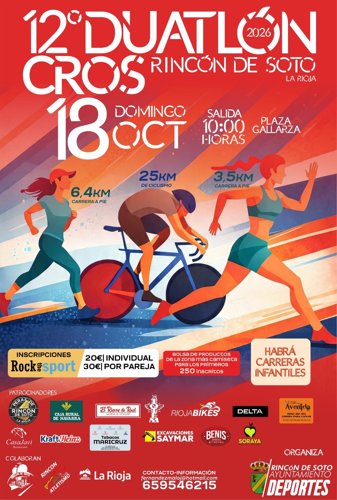 (copy)  12º DUATLÓN CROS RINCÓN DE SOTO Logo