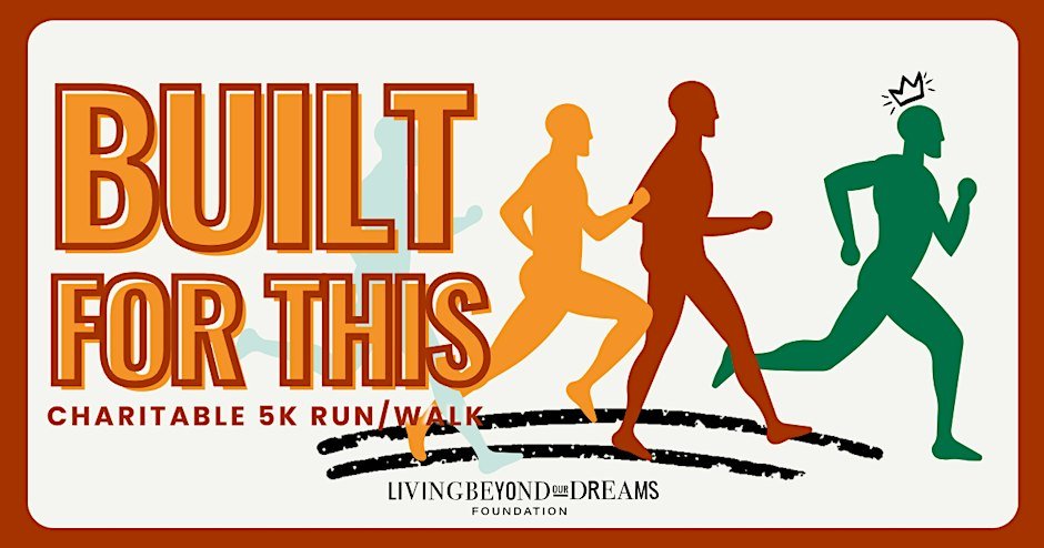 Copy of Built for This - 5K Run/Walk Logo