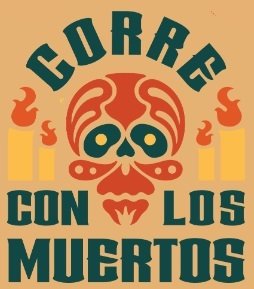 Corre con Los Muertos - Run with the Dead Logo