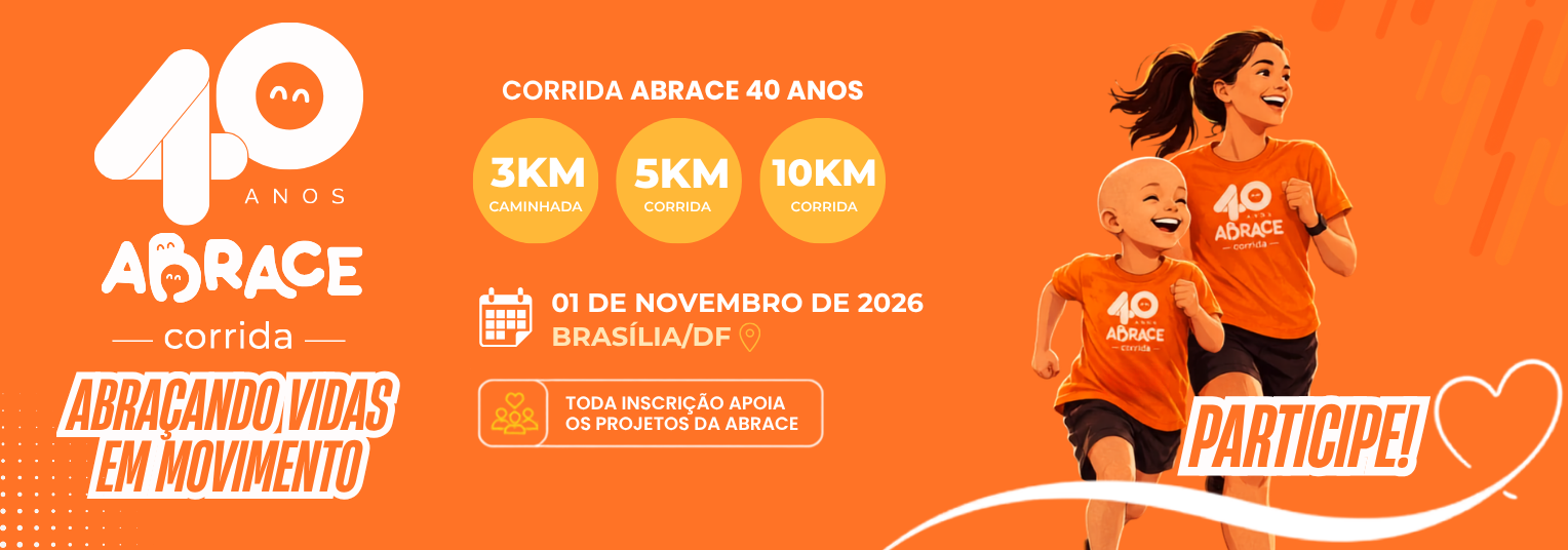 CORRIDA ABRACE 40 ANOS Logo