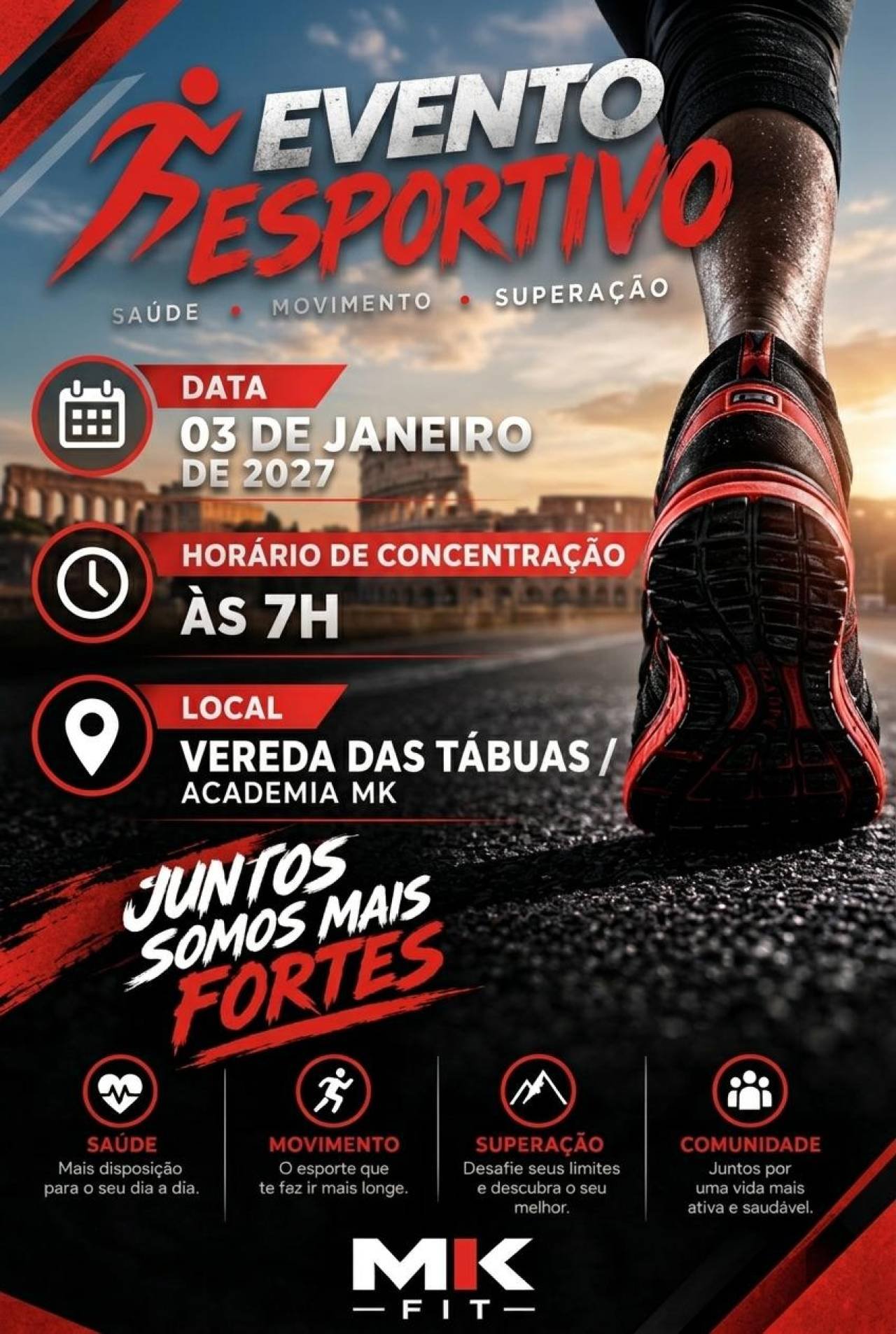 CORRIDA ACADEMIA MKFIT