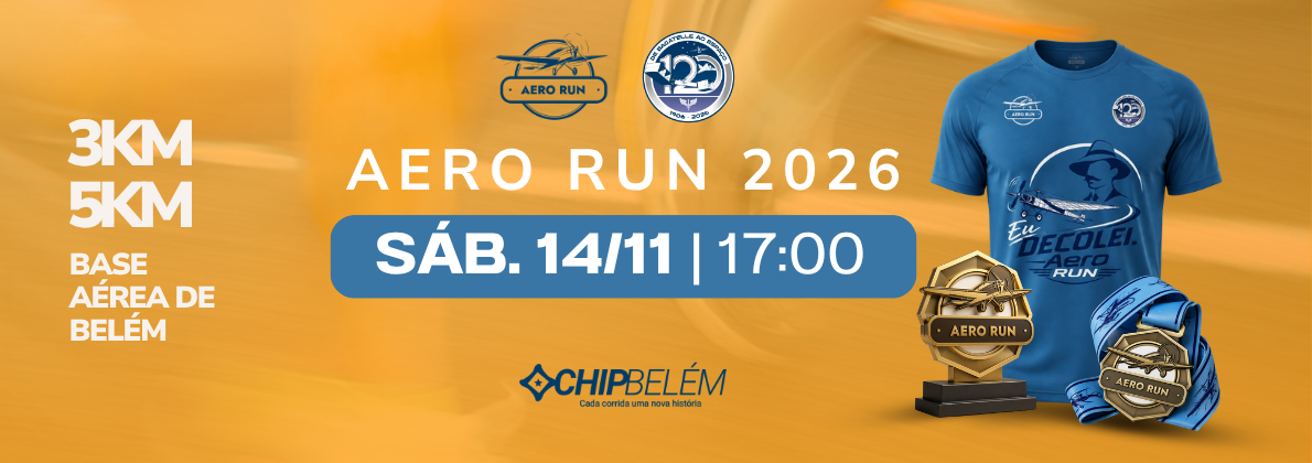 CORRIDA AERO RUN 2026 Logo