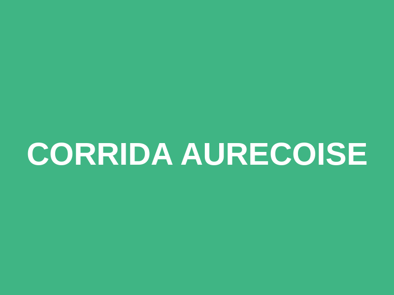 Corrida Aurecoise Logo