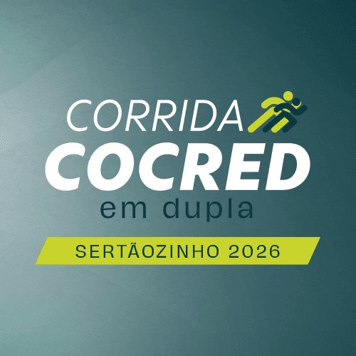CORRIDA COCRED EM DUPLA - ETAPA SERTÃOZINHO - 2026 Logo