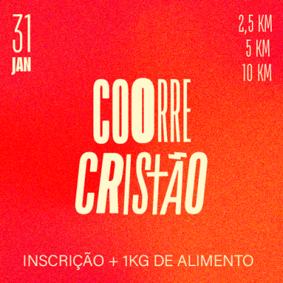 Corrida Corre CristÃo Salvador 2027 Logo