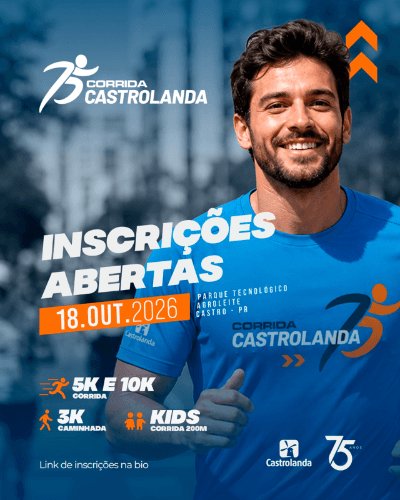 CORRIDA DA CASTROLANDA - 75 ANOS Logo