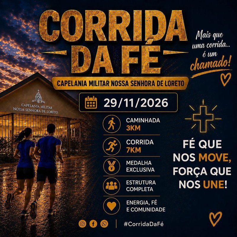 CORRIDA DA FÉ 2026