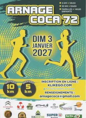 Corrida d'Arnage Logo