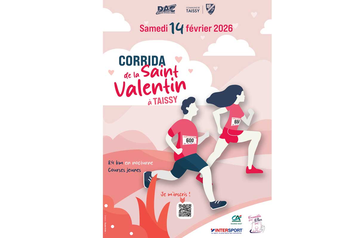 Corrida de la Saint Valentin de Taissy Logo
