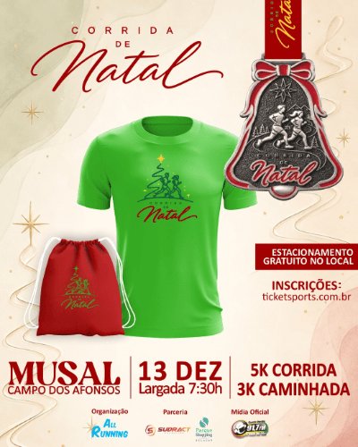 CORRIDA DE NATAL 2026 -  MUSAL