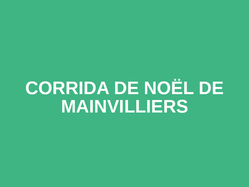 Corrida de Noël de Mainvilliers