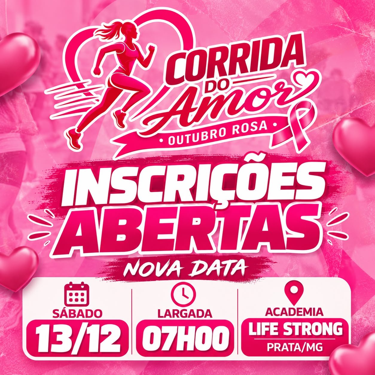 CORRIDA DO AMOR - OUTUBRO ROSA