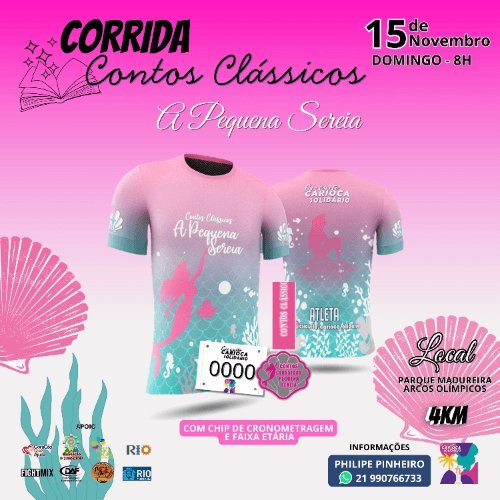 CORRIDA E CAMINHADA CONTOS CLÁSSICOS - PEQUENA SEREIA