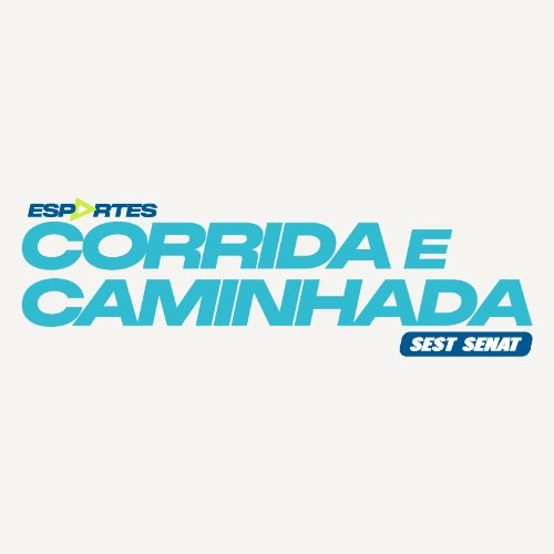 CORRIDA E CAMINHADA SEST SENAT 2026 Logo