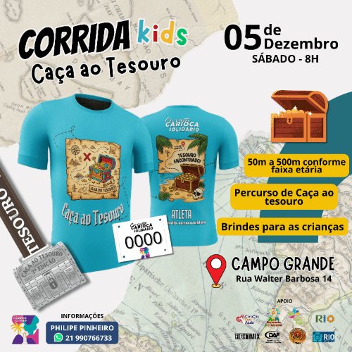 CORRIDA KIDS CAÇA AO TESOURO