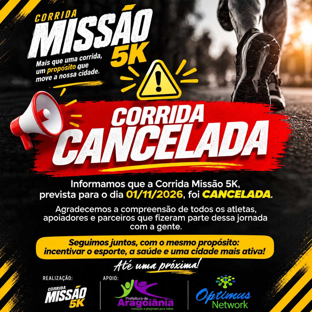 CORRIDA MISSÃO 5K - ARAGOIÂNIA