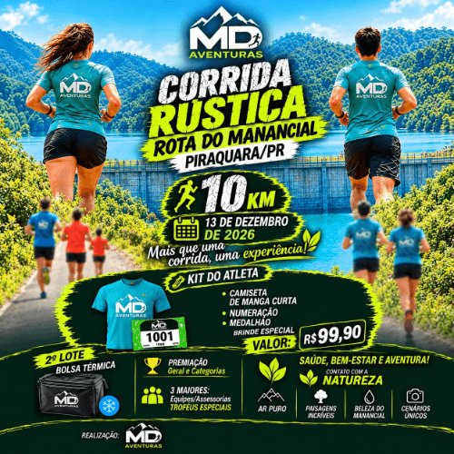 CORRIDA RÚSTICA ROTA DO MANANCIAL-PIRAQUARA