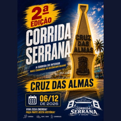 Corrida Serrana - 2ª EdiÇÃo Cruz Das Almas Logo