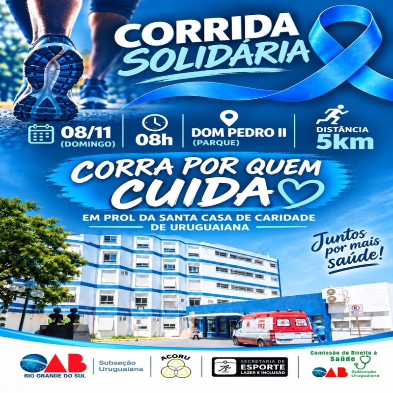 Corrida Solidária – Corra por Quem Cuida