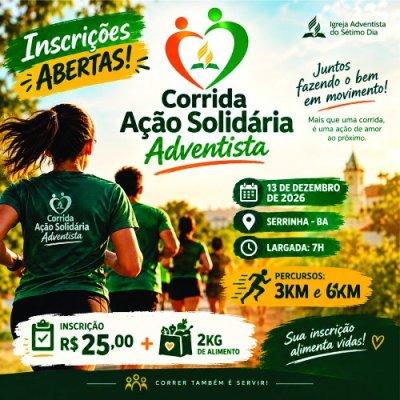 Corrida SolidÁria Da Asa 2026 Logo