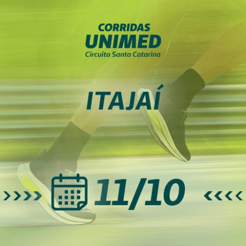 CORRIDAS UNIMED CIRCUITO SC - 2026 - ETAPA ITAJAÍ
