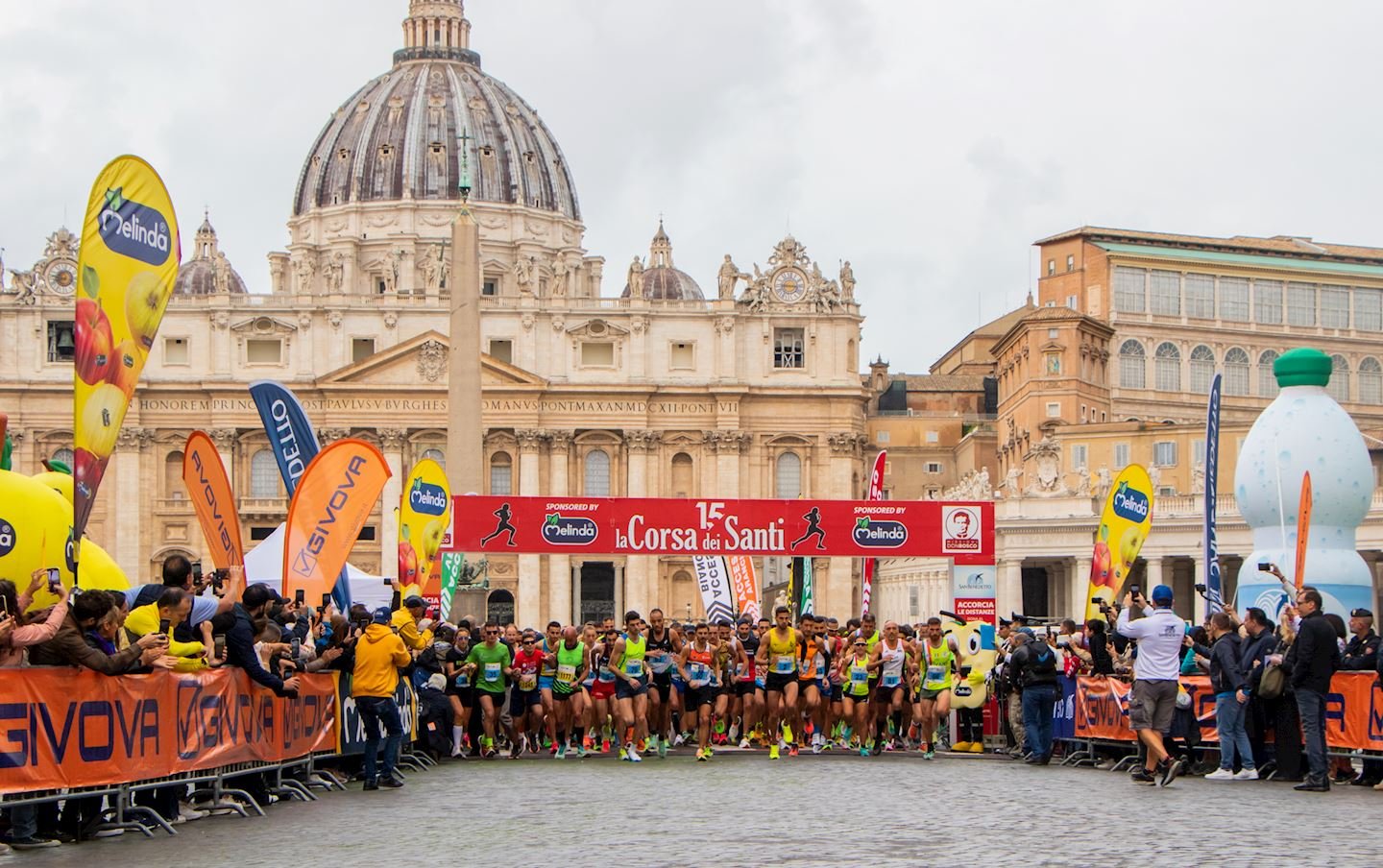 Corsa dei Santi - Giro delle Quattro Basiliche Logo