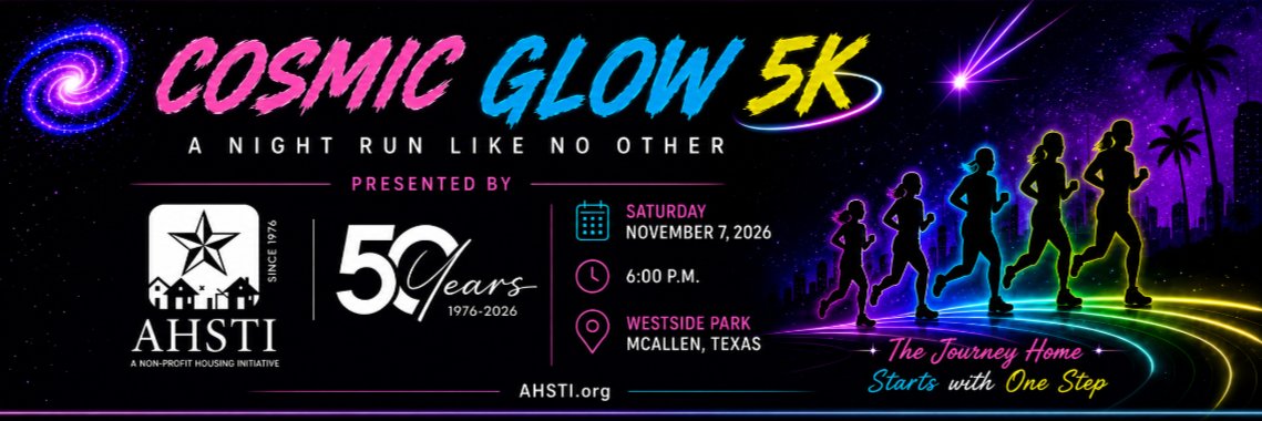 Cosmic Glow 5K Run/ Walk