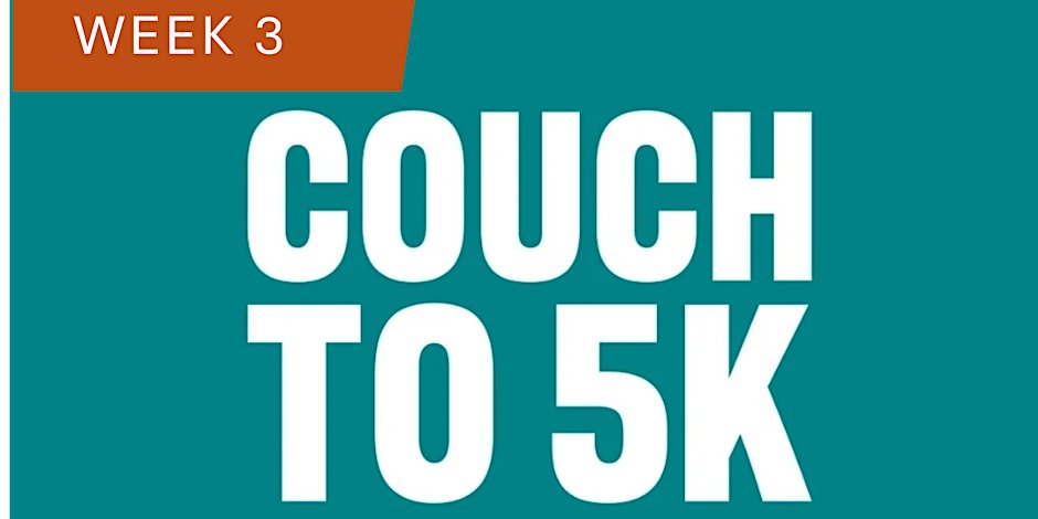 Couch to 5K - 2026 - Week 3 Logo