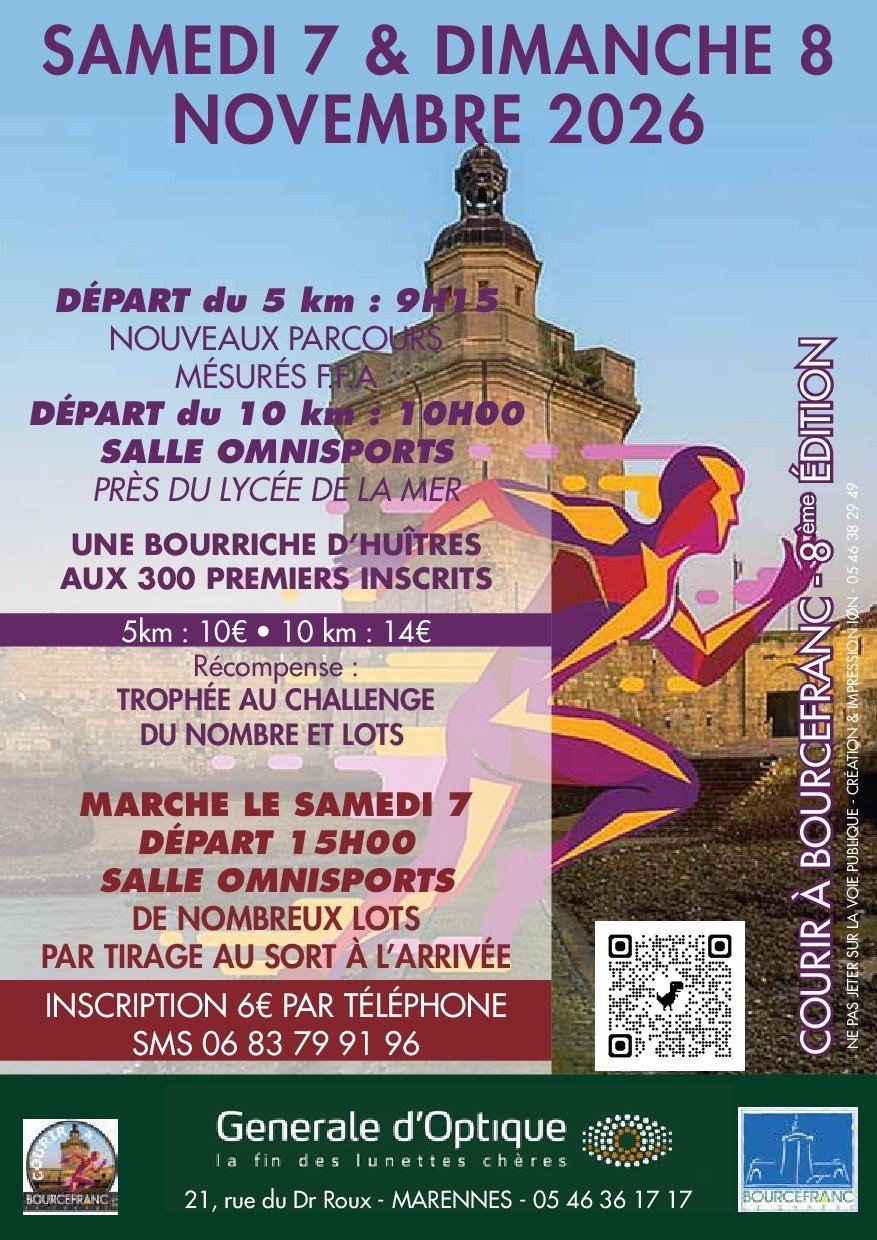 COURIR A BOURCEFRANC 2026 Logo