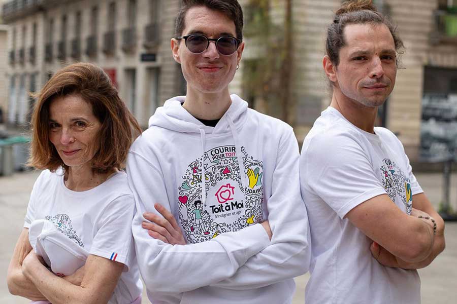 Courir pour Toit Logo