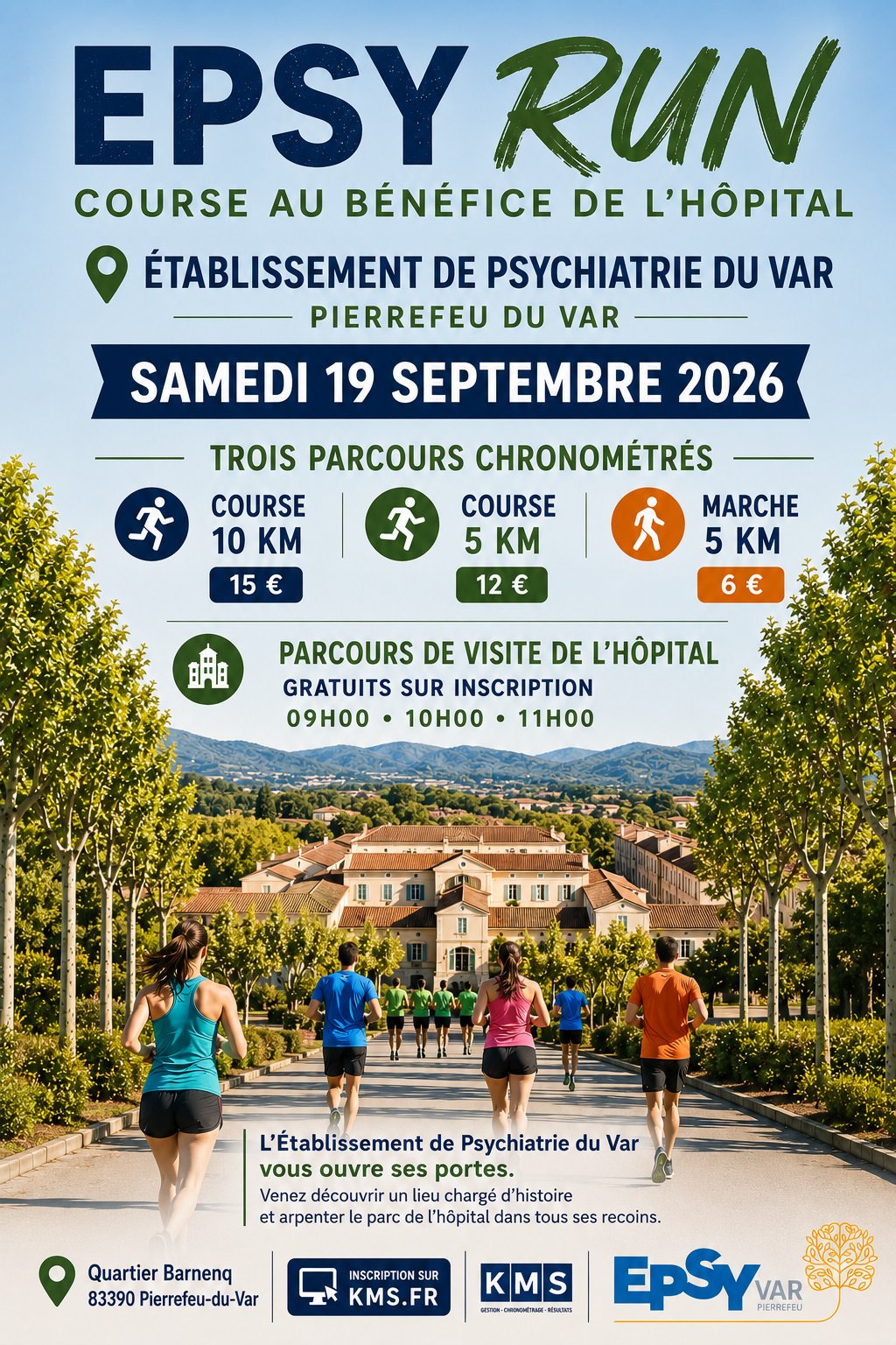 Course de l'Etablissement de psychiatrie du Var - EPSY RUN