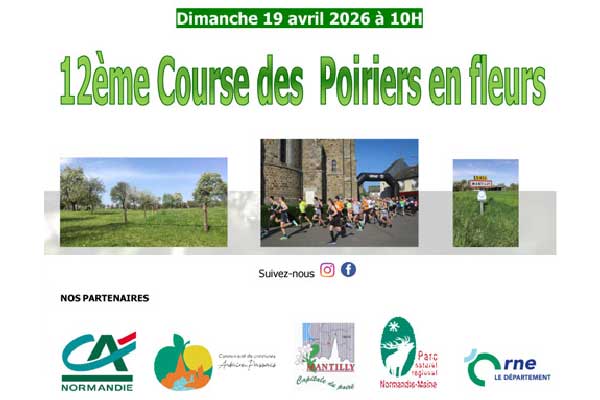 Course des Poiriers en Fleurs