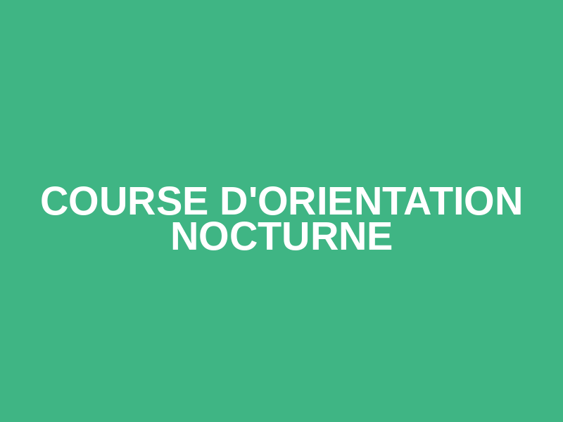 Course d'Orientation Nocturne Logo