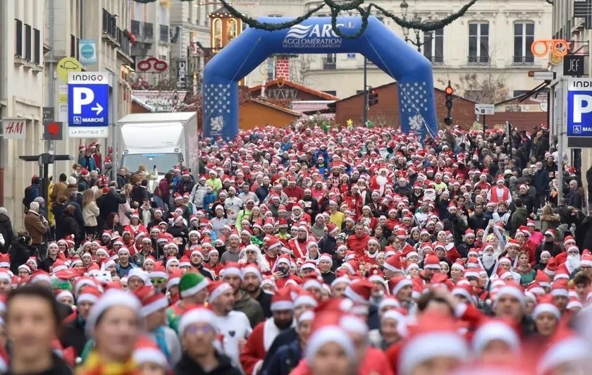Course ou Marche des Pères Noël