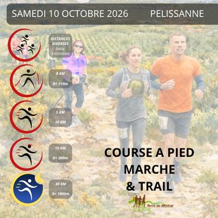 Courses des Foulées Pélissannaises - Trails du Caronte et du Calabrun Logo